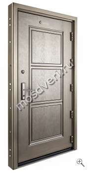 Металлическая дверь в квартиру бронзовая - купить от производителя Мосдвери Металлическая дверь в квартиру бронзовая