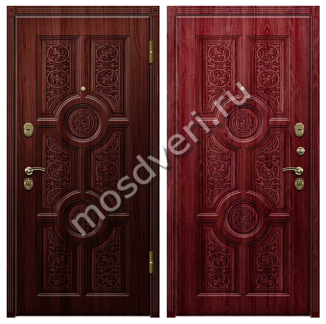 Входная дверь одностворчатая металлическая уличная МДФ в коттедж - купить от производителя Мосдвери Входная дверь одностворчатая металлическая уличная МДФ в коттедж