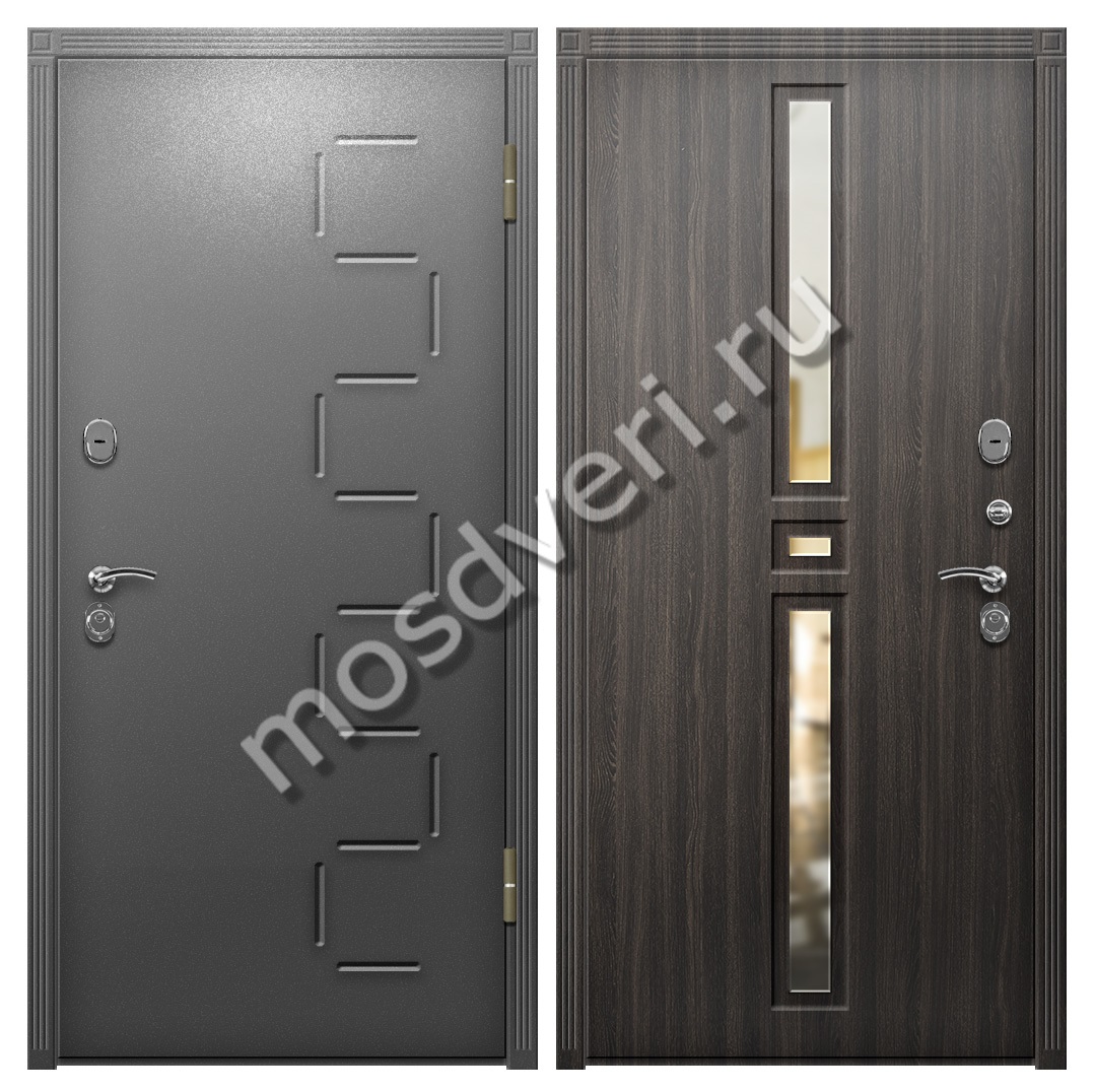 Уличная дверь в частный дом TD-132 - купить от производителя Мосдвери Уличная дверь в частный дом TD-132