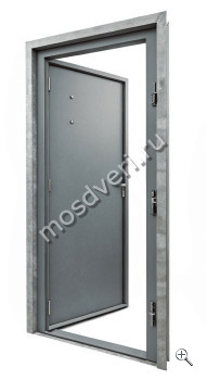 Тамбурная металлическая дверь ТАД-14221 - купить от производителя Мосдвери Тамбурная металлическая дверь ТАД-14221